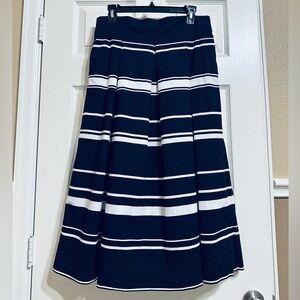 Ann Taylor Striped Skirt Size 8